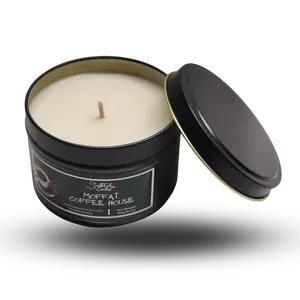 Coffee Scented Candle in 8oz Tin