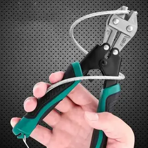8" Mini Bolt Cutter Multitool Steel Wire Cutter Bolt Cutter Wire Rope Clamp Plier