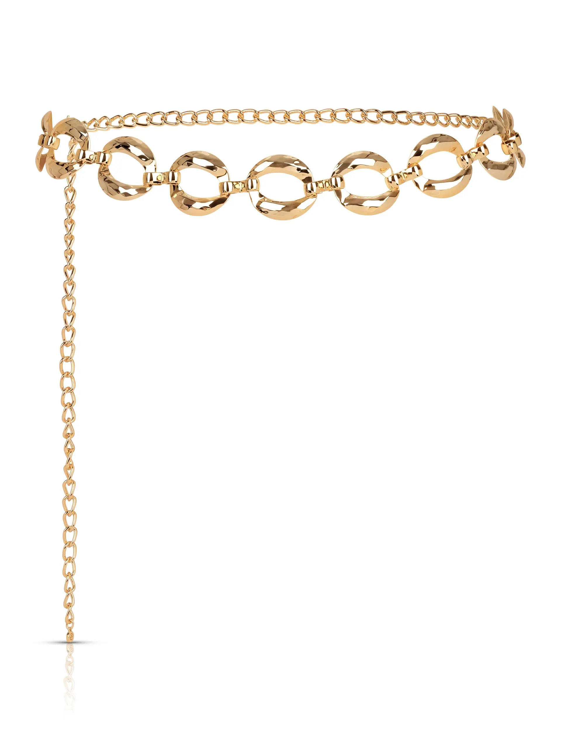 Hammered Rings Belt Hammered Rings Belt