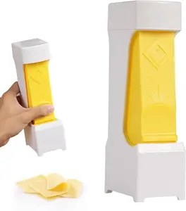 Butter Cutter One Click Stick Slicer with Stainless Steel Blade for Quick Bread Cake Breakfast Utensils Kitchenware Home Plastic Cutting Easy to Clean & Use Lightweight & Compact