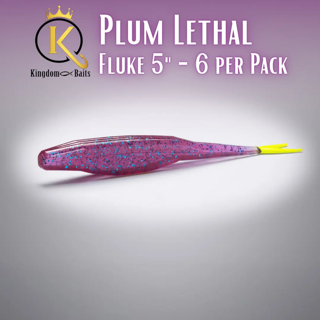 Plum Lethal - 5" Fluke Plum Lethal - 5" Fluke
