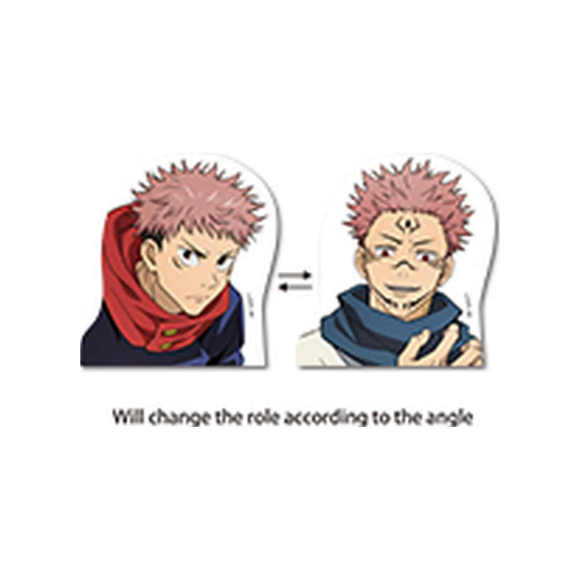 Jujutsu Kaisen - Yuji Itadori & Sukuna Car Window Sticker