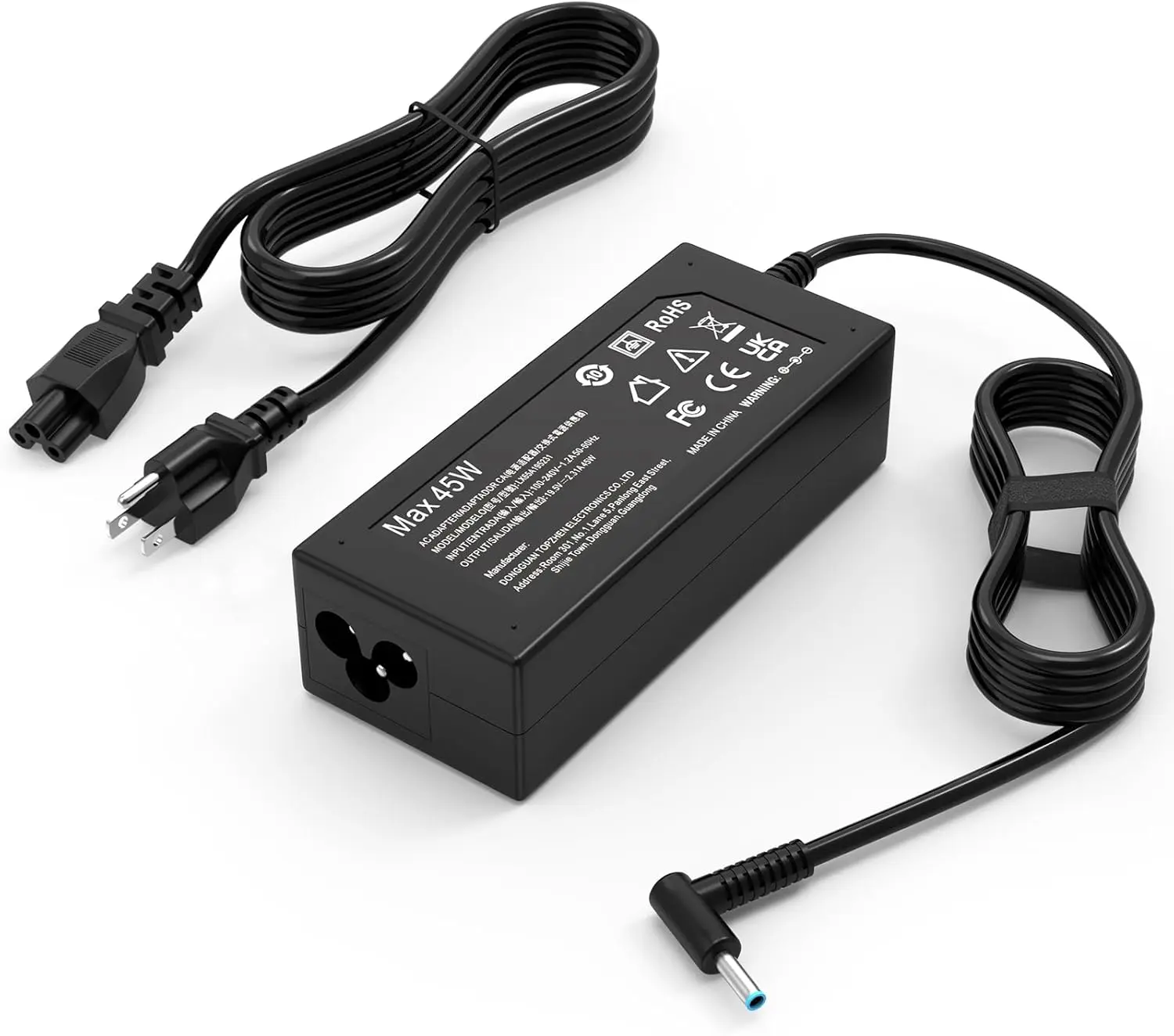 Laptop Charger Replacement for  Laptop Computer 45W  Blue Tip Power Adapter