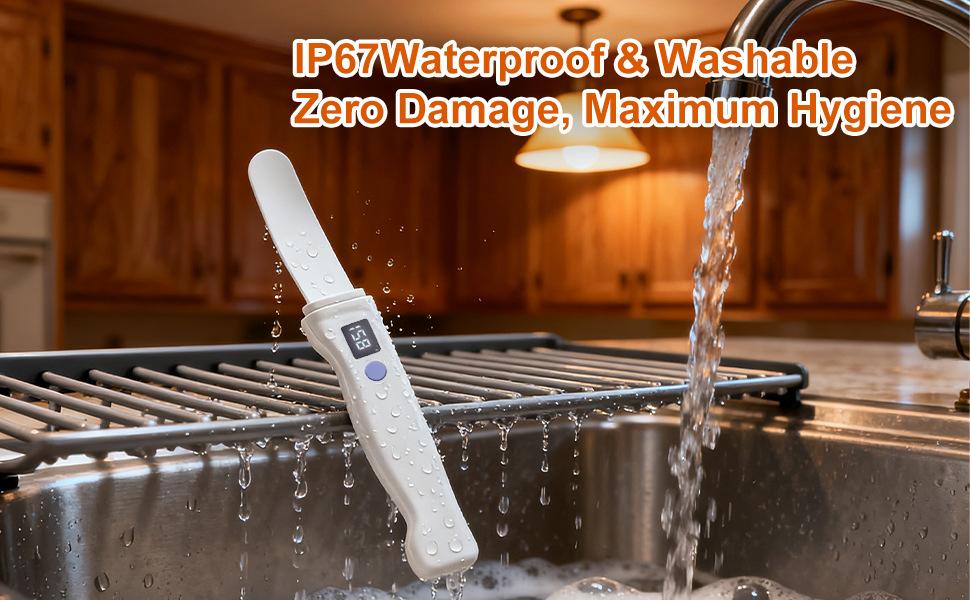 Electric Heating Butter Slicer, Heating Blade, 304 Stainless Steel Butter Knife, Bread and Toast Spreading Knife, Cream Knife, Western Cuisine Cheese Knife