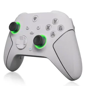 YUYIU Xbox Hall Wireless Controller for Xbox Series X/S, Xbox One, Steam & PC - Hall Effect Sticks, 2-Stage Triggers, RGB Lighting, Dual Vibration, Turbo, Programmable Keys, 1000mAh Battery & 3.5mm Jack