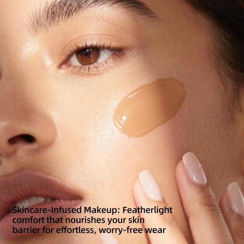 BEAUTNICE Long Wear Light Foundation, Available in Shades 01 and 02, 30ml, Long-Lasting Formula for a Flawless All-Day Look
