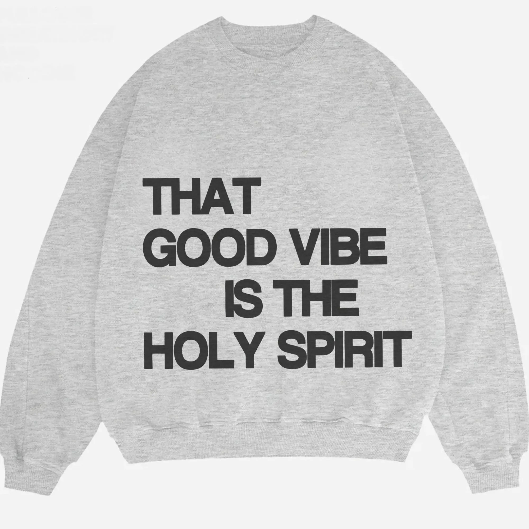 GOOD VIBE Christian Pullover Sweatshirt, Christian Sweatshirts, Jesus Pullover Sweater