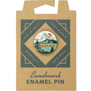 Glacier National Park Enamel Pin