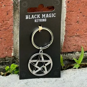 Pentagram Key Chain