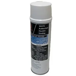 White Rubberized Flexible Coating – Aerosol, 20 oz can – 6 / case-FREE DELIVERY Premium Super Absorbent Car Shammy Cloth Wireless High Pressure Car Washing Tool Telescoping High Power Pressure Washer Wand Powerful All-Around Foam Cleaner Multi-Surface