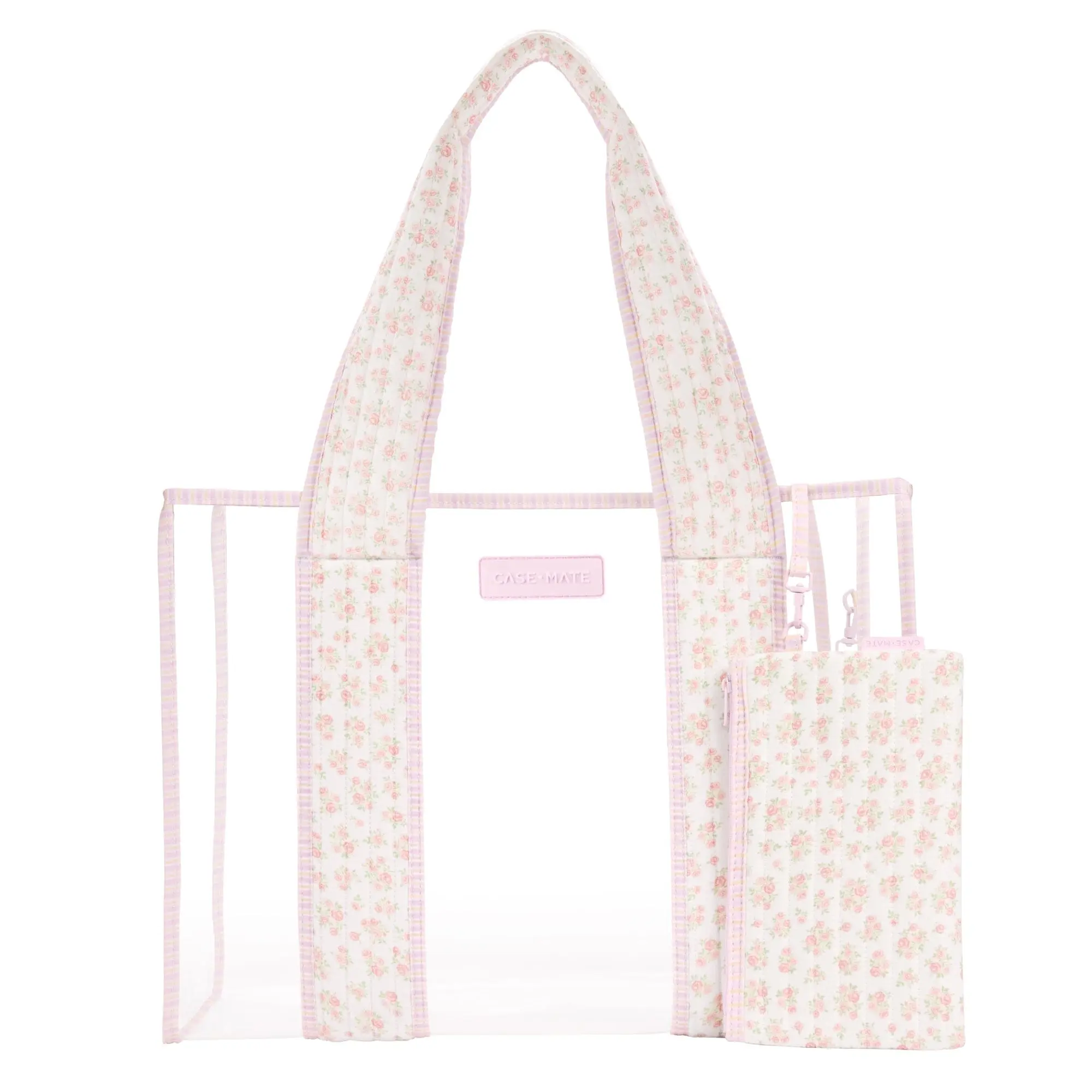 Clear Quilted Ditsy Floral