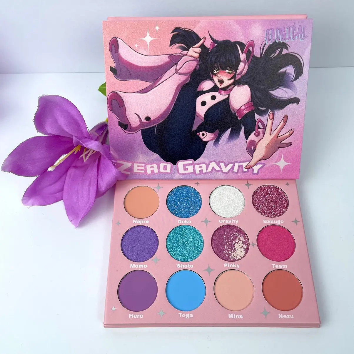 Zero Gravity Eyeshadow Glitter Palette
