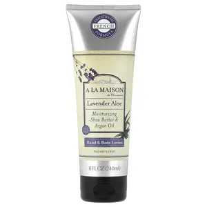A La Maison de Provence Hand & Body Lotion, Lavender Aloe, 8 fl oz (240 ml)