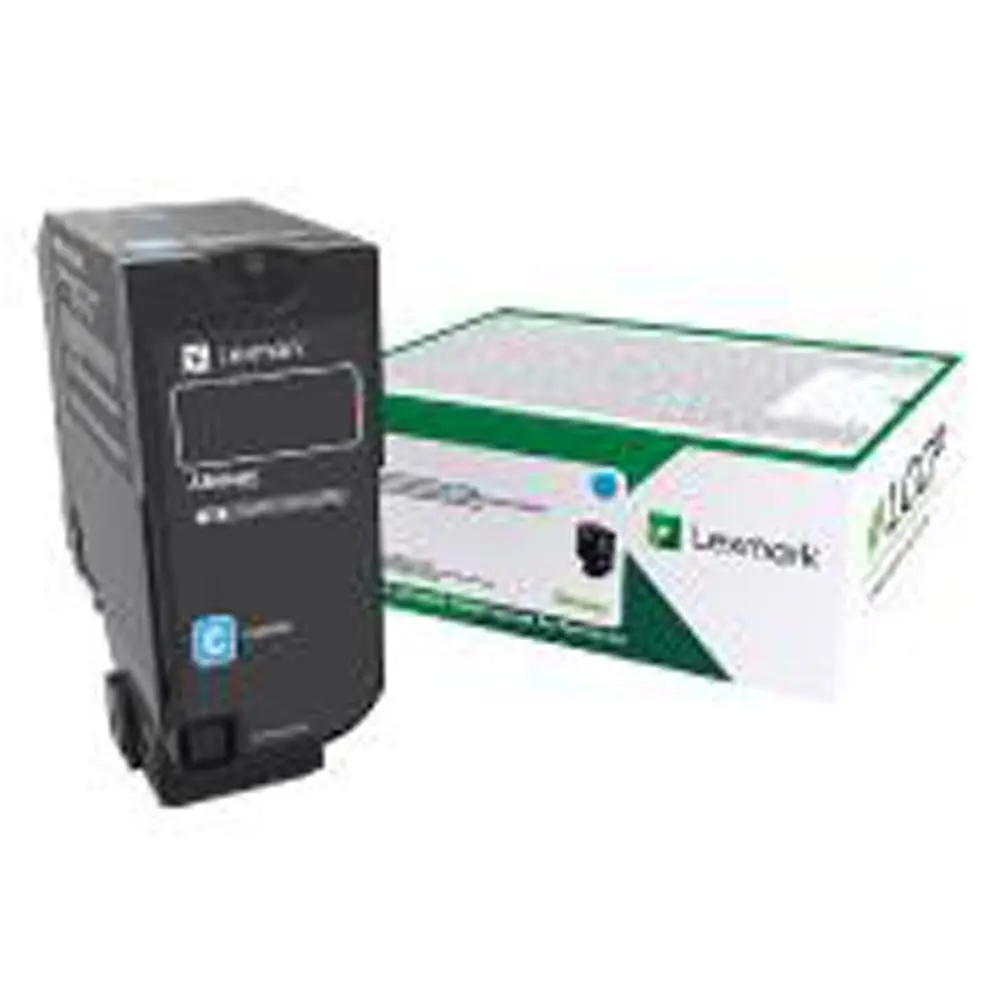 Lexmark CS720, CS/CX725 Cyan Return Program 3K Toner Cartridge