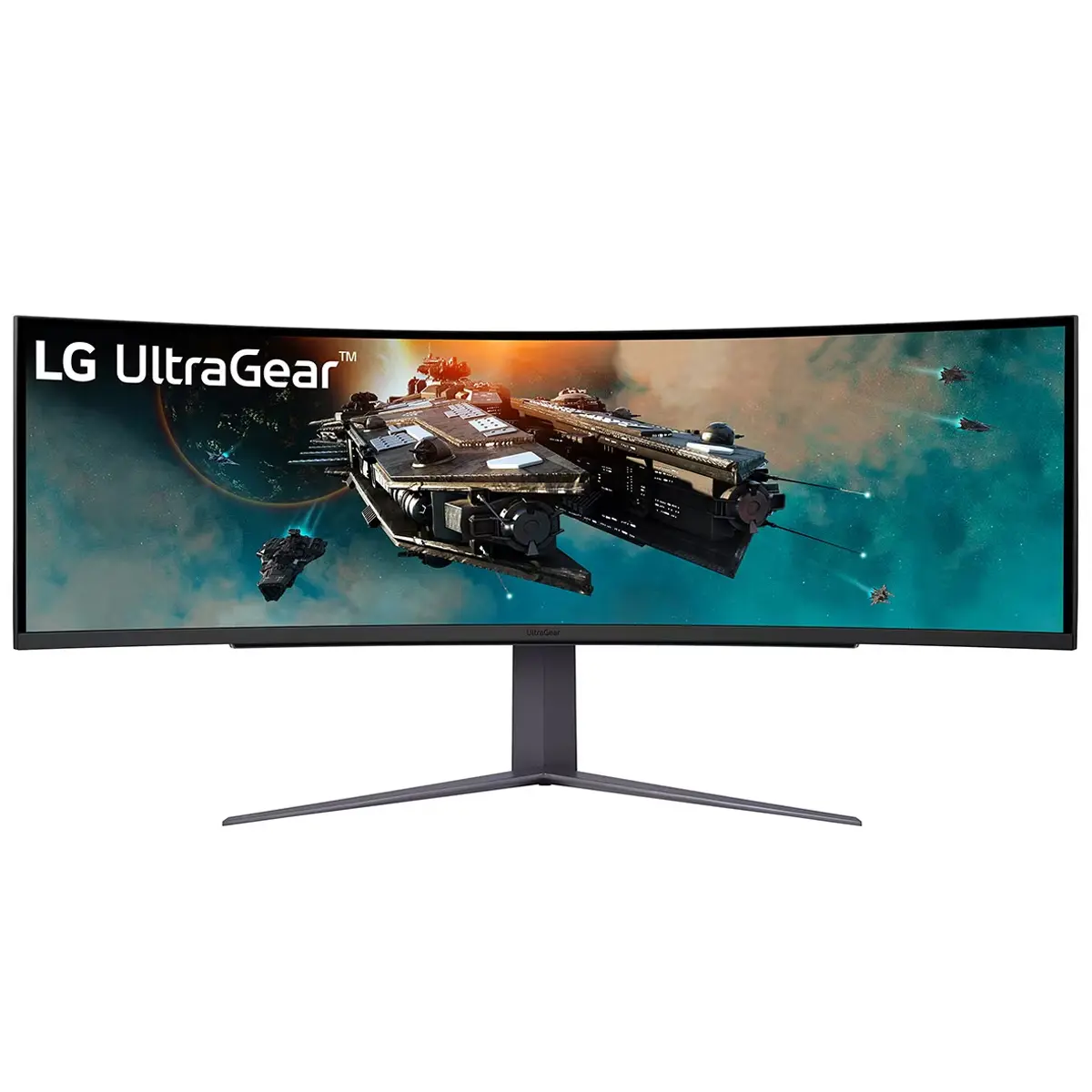 LG 49GR85DC-B UltraGear 49" 32:9 UltraWide Dual QHD 240Hz Curved VA LCD HDR Gaming Monitor