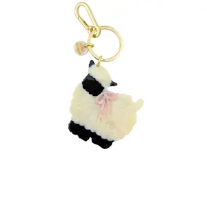 Solar Eclipse Hand-painted Sheep Bag Charm + Keychain