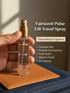 FairScent Pulse - Code Men's EDT Travel Spray, Single Item, 5ml/0.17oz