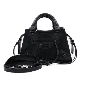 Pre-owned Balenciaga Leather Crossbody Bags Neo Classic Mini Black JM MM465