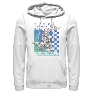 Men's Kingdom Hearts 1 Friendship Tower Pull Over Hoodie Sweatshirt, Hoodie, Comfort Colors