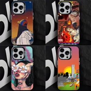 Unique Artistic Design V-Venezuela Esthetic Art Phone Case for IPhone 17 16 15 14 13 12 11 Pro Max Plus Air Shockproof Black Cover Retro Stylish Holiday Gift