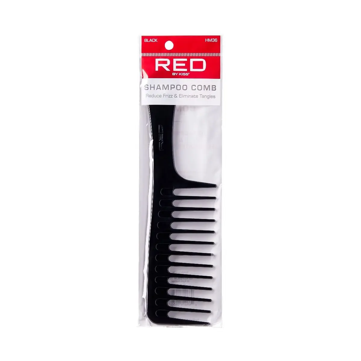 KISS - RED PROFESSIONAL SHAMPOO COMB