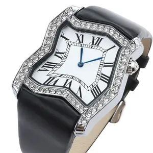 Kiosk Original Shaped Twisted Square Watch Rare Special-Interest Design