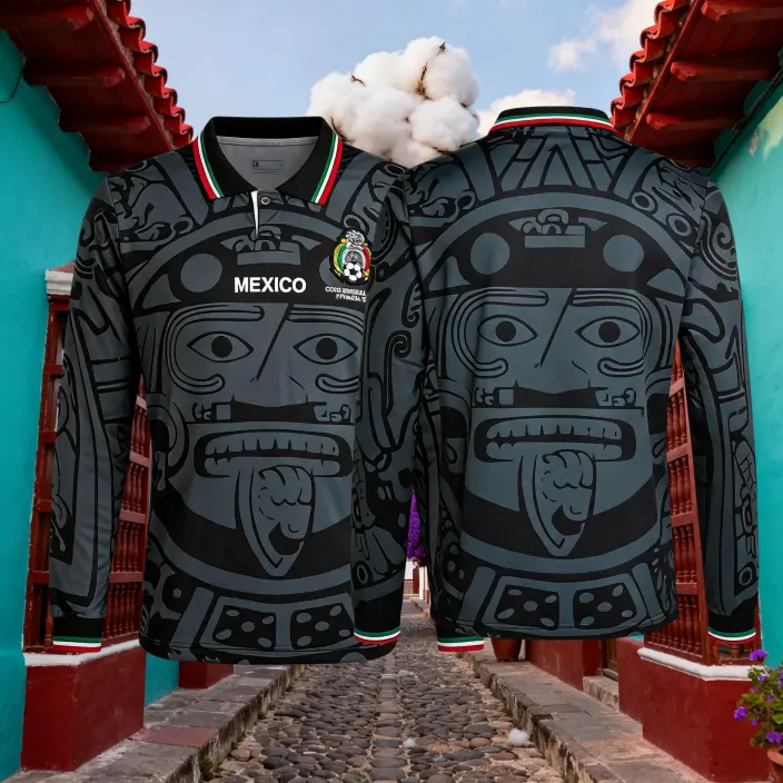 Mexico 1998 Retro Home Green Away Black Short-Sleeved Long-Sleeved Football Shirts