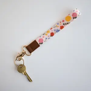 Whimsy Floral Wristlet