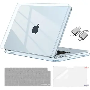 MOSISO Compatible with MacBook Air 13 inch Case 2026-2022 M4 A3240 M3 A3113 M2 A2681,Surpass Natural Beauty Hard Shell&Keyboard Cover&Screen Film&Type C for MacBook Air 13.6 inch Case