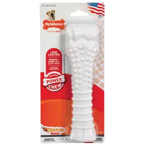 Nylabone Power Chew Textured Chicken Chew Toy
