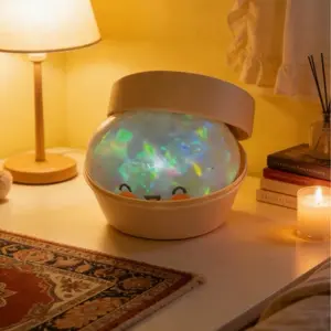 Holographic Glitter Dumpling Squishy, Slow Rising ASMR Stress Relief Fidget Toy Holographic, Blue, Pink, Silver Gray