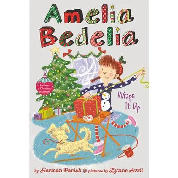 USED Book - Amelia Bedelia Holiday Chapter Book #1: Amelia Bedelia Wraps It Up: A Christmas Holiday Book for Kids by Parish, Herman (Paperback) - english