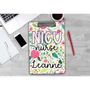 Personalized Nurse Clipboard, NICU Nurse Clipboard