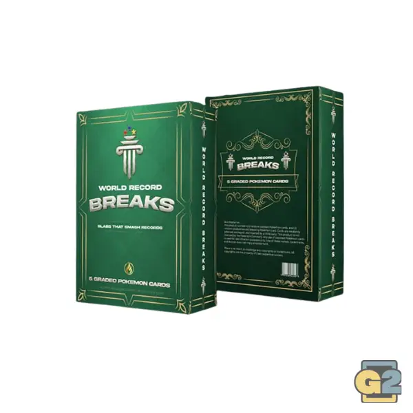 Guinness World Records Pokemon Trading Card Game World Record Breaks Box/Pack