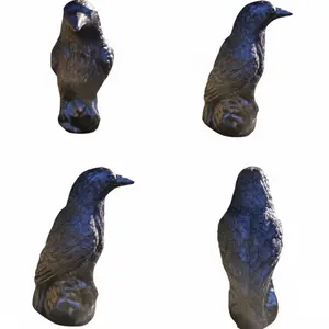 Crow & Raven Ritual Candle – Messenger & Shadow Guide Birds Mystical
