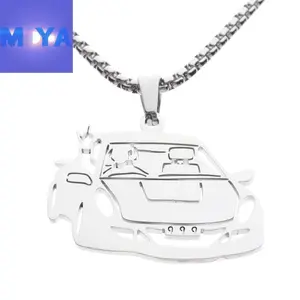 Juice 999 Necklace Hip Hop Rap Pendant Chain Tribute Jewelry for Fans Streetwear Accessory Gift for Hip Hop Lovers