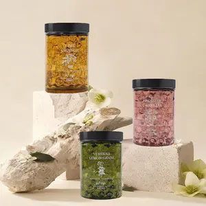 Luxury Botanical Gel Beads Air Freshener – 60 Days of Natural Fragrance | Elegant Citrus, Floral & Herbal Scents