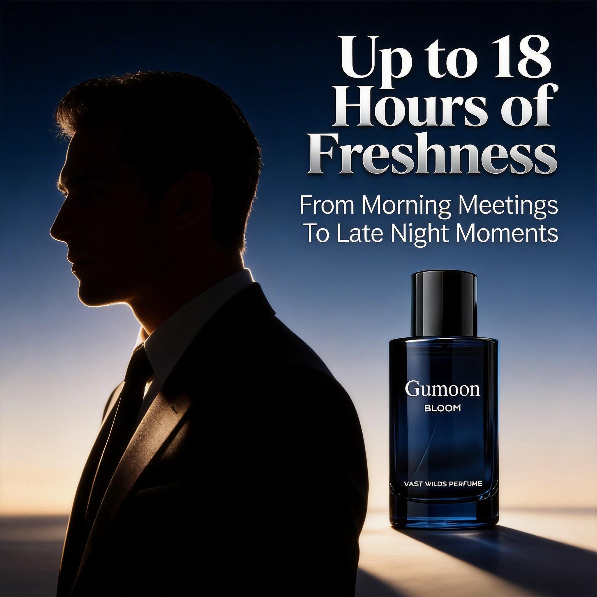 Gumoon Men's Cologne Long Lasting 50ml – Eau de Toilette for Men,, Date Night Fragrance, Gift for Husband Boyfriend, Travel Size