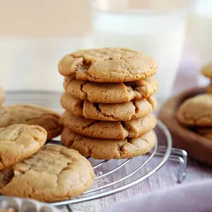 Chewy Peanut Butter Cookies - Homemade Style, Chewy Texture, Perfect Snack, Sold by Dozen