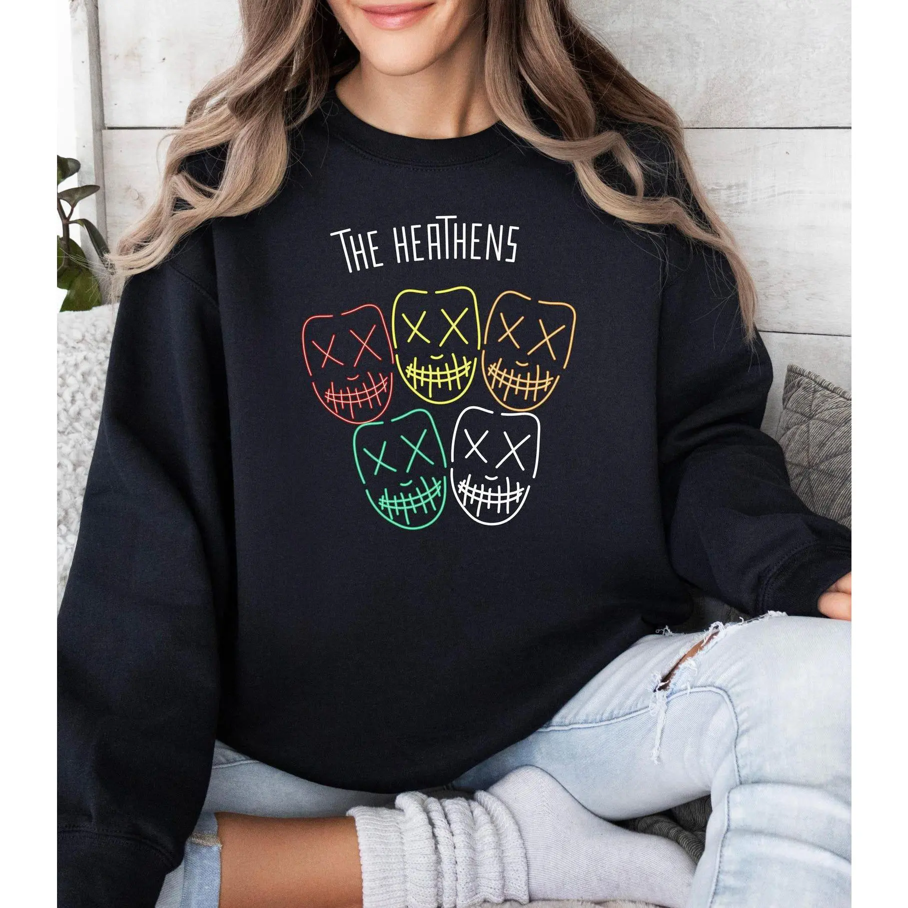 The Heathens Unisex Crewneck Sweatshirt | Bookish | Dark Romance | Gifts for Book Lover | Legacy of Gods | Rina Kent | Spicy Merch | Smut Shirt