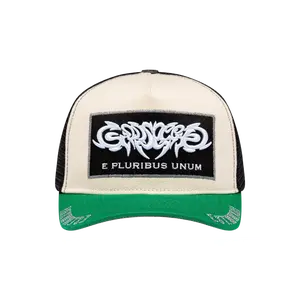 Godspeed E Pluribus Green/White Trucker