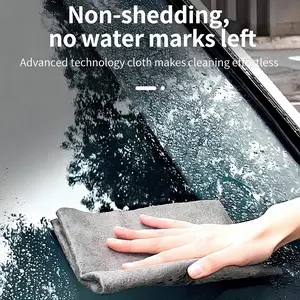 Magic Cleaning Cloth (10PCS) – Streak-Free Thickened Microfiber Cloth for Glass, Windows & Mirrors, Lint-Free and Highly Absorbent