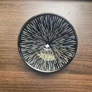 Radiant Line Pattern Royal Teacup-MJMY