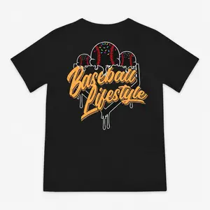 Baseball Lifestyle Ice Cream Cotton Candy Tee | Unisex Summer T-Shirt