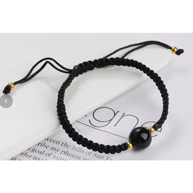 Wishkeeper Obsidian Bracelet