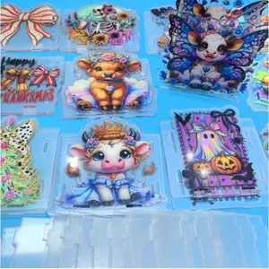 5set Random Cute Different Style Acrylic Pen Holders for DIY Crafts