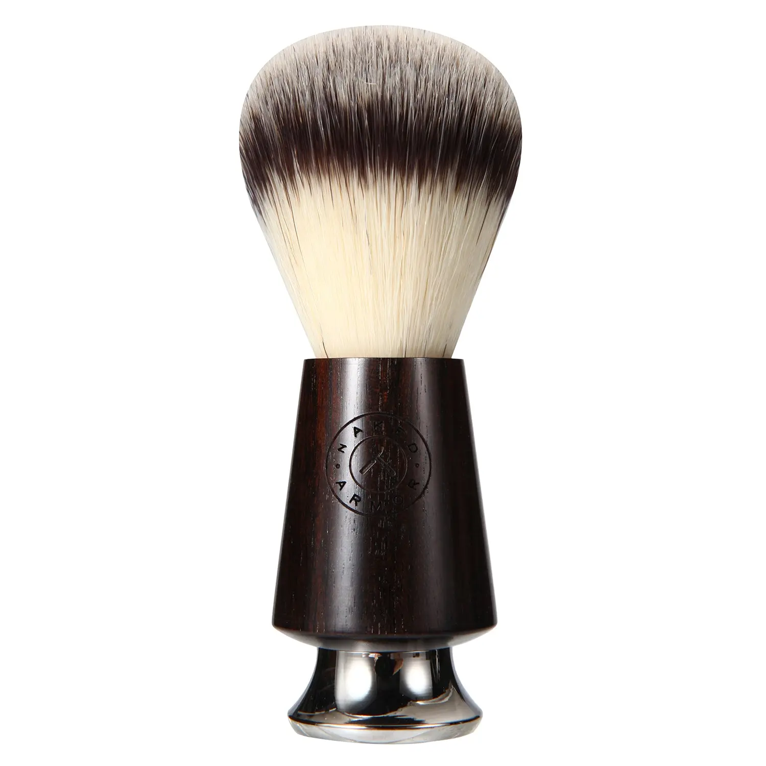 Naked Armor Ebony Wood Synthetic Badger Shaving Brush
