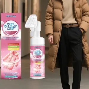Down Jacket Dry Cleaner, Stain Remover Oil Clean Clothes, Gentle Non-Irritating Easy Dry Cleaning Agent, Mousse Form