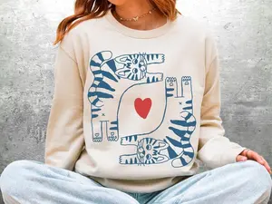 Cat Lover Sweatshirt, Funny Retro Graphic, Oversized, Women, Men, Gildan 18000 Crewneck