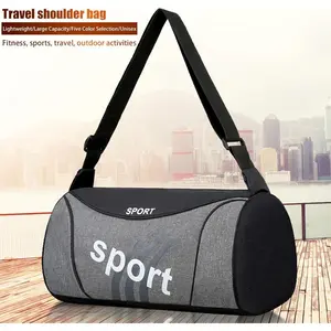 High Volume Athletic Bag, Outdoor Travel Messenger Bag, Versatile Sport Kit, Unisex Luggage Carrier Handbag, Workout Bags